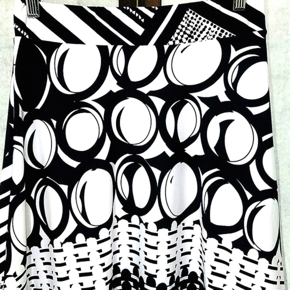 Joseph Ribkoff Abstract Print Skirt - image 2